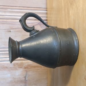 English Irish Haystack Pewter Measure